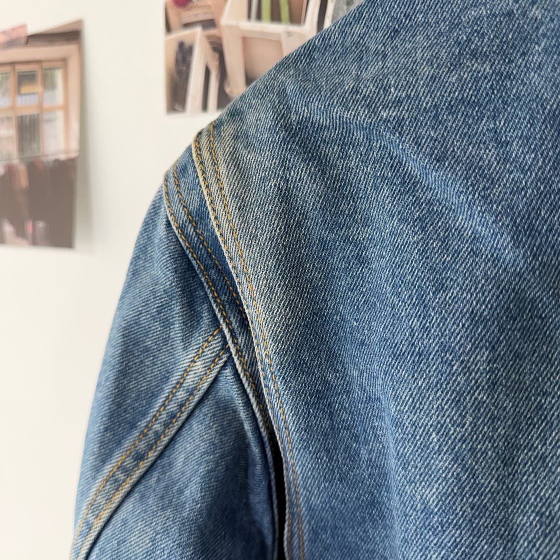 [S] 90s 타미힐피거 올드스쿨 데님자켓 상품이미지7