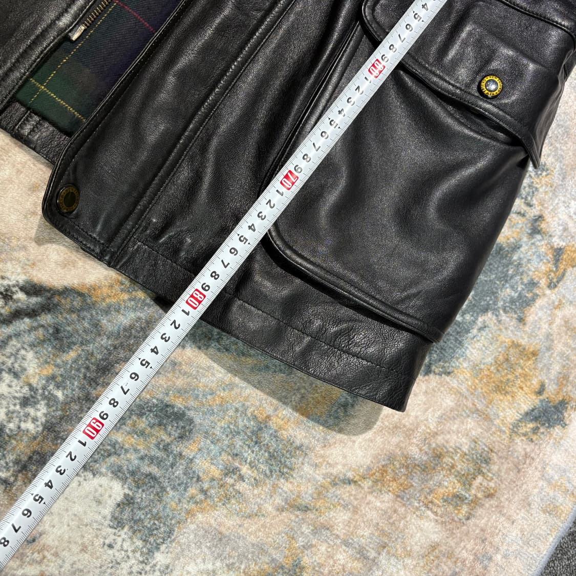 이테리 100%양가죽 빈티지 레더자켓 상품이미지8