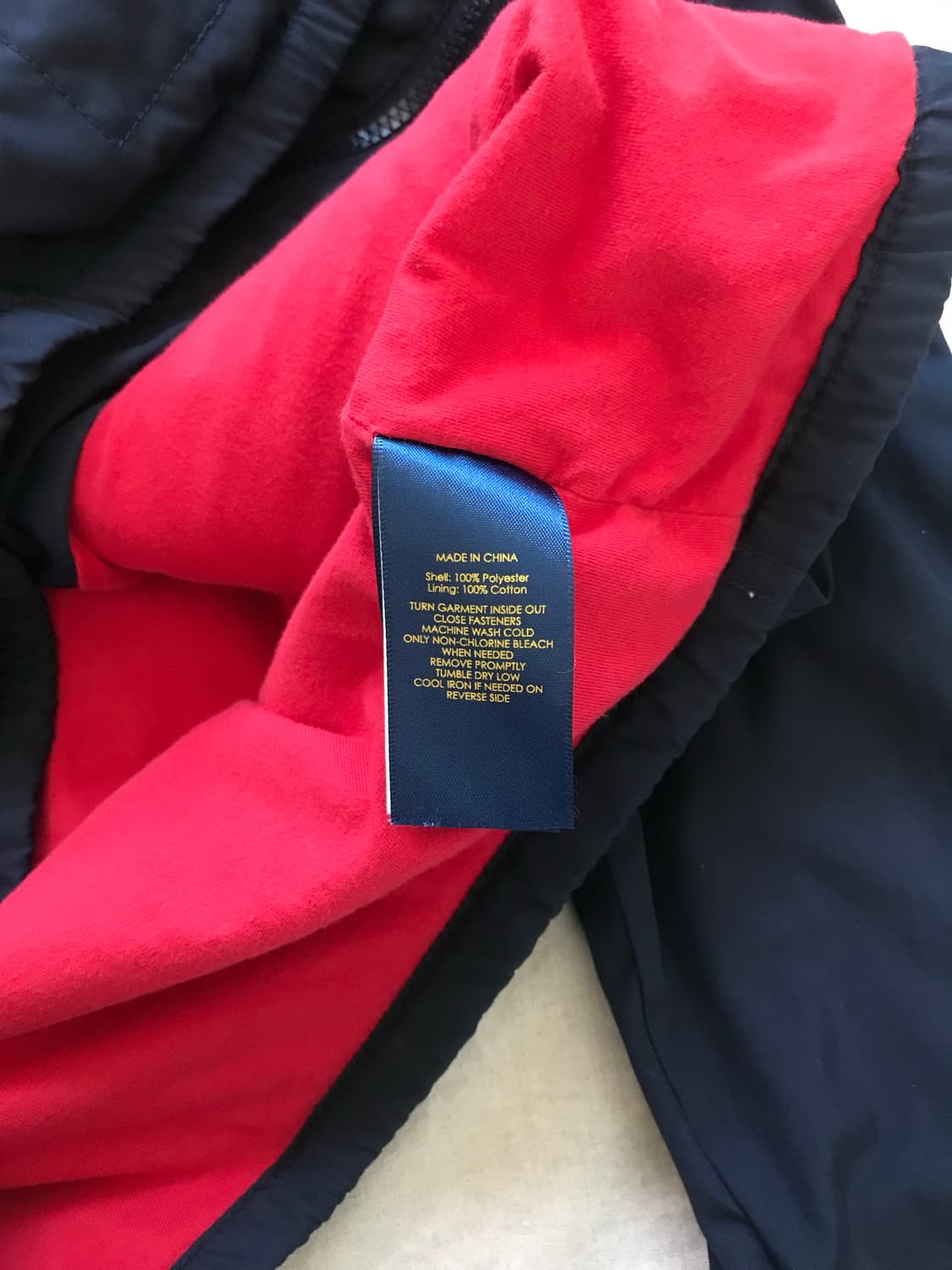 폴로 랄프로렌 포니 로고 네이비 바람막이 자켓 상품이미지9