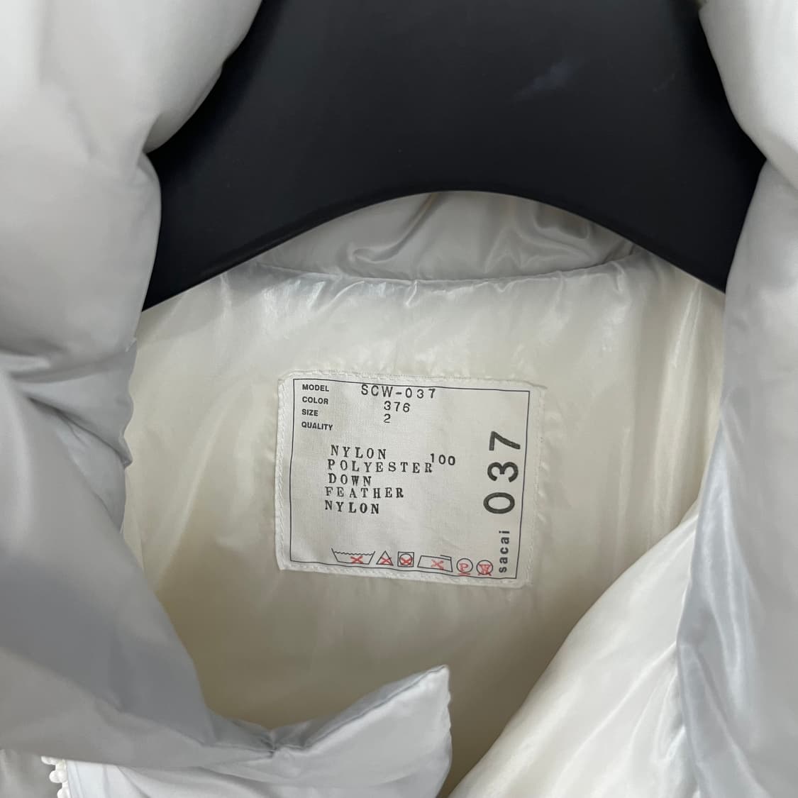 사카이 우먼 덕다운 패딩점퍼 2 상품이미지4