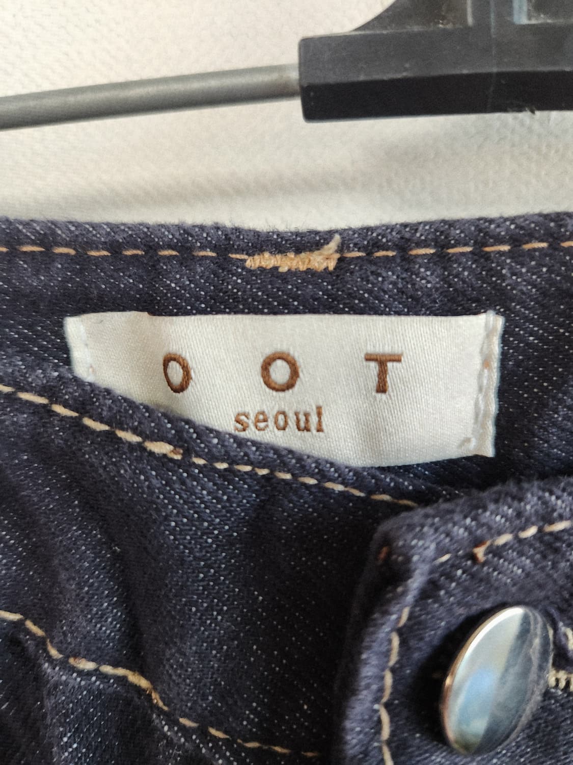 OOT 데님 와이드팬츠 M 벌룬핏 상품이미지4