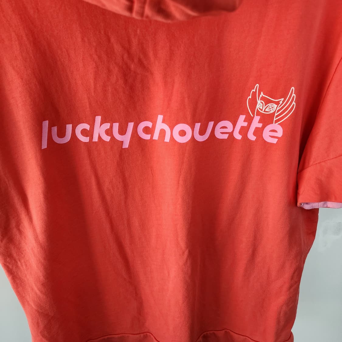 럭키슈에뜨 반팔 후드티 상품이미지5