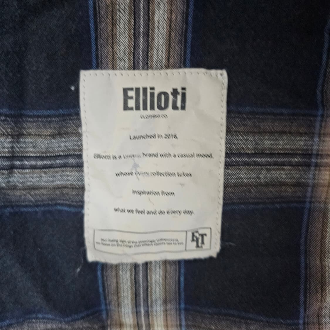 체크셔츠 ellioti 상품이미지2