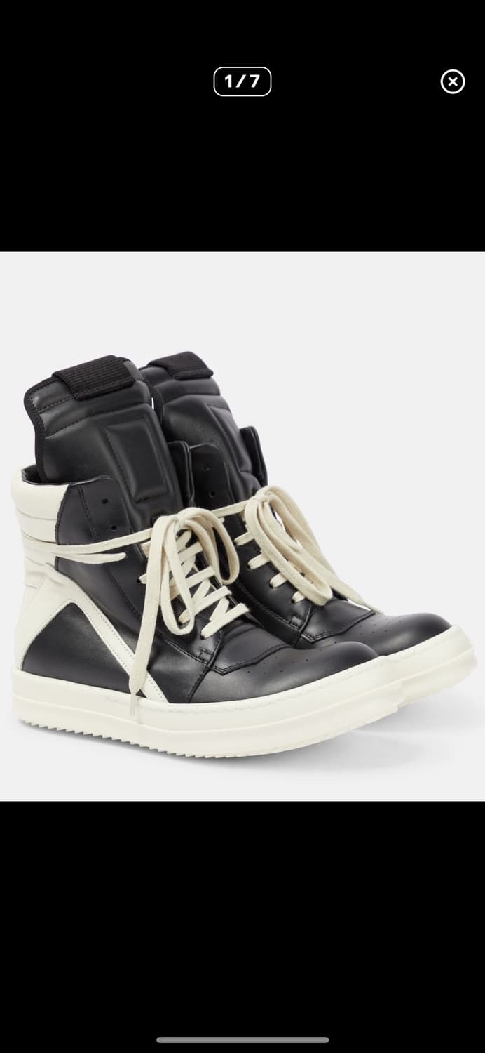 구매)))릭오웬스 지오바스켓 41~42사이즈 상품이미지1