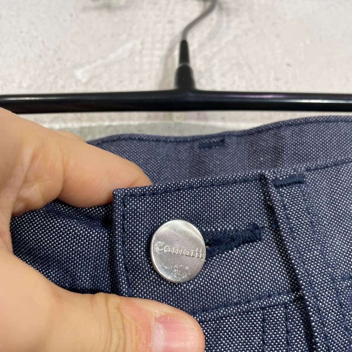 칼하트 하이웨스트 생지 데님팬츠 상품이미지9