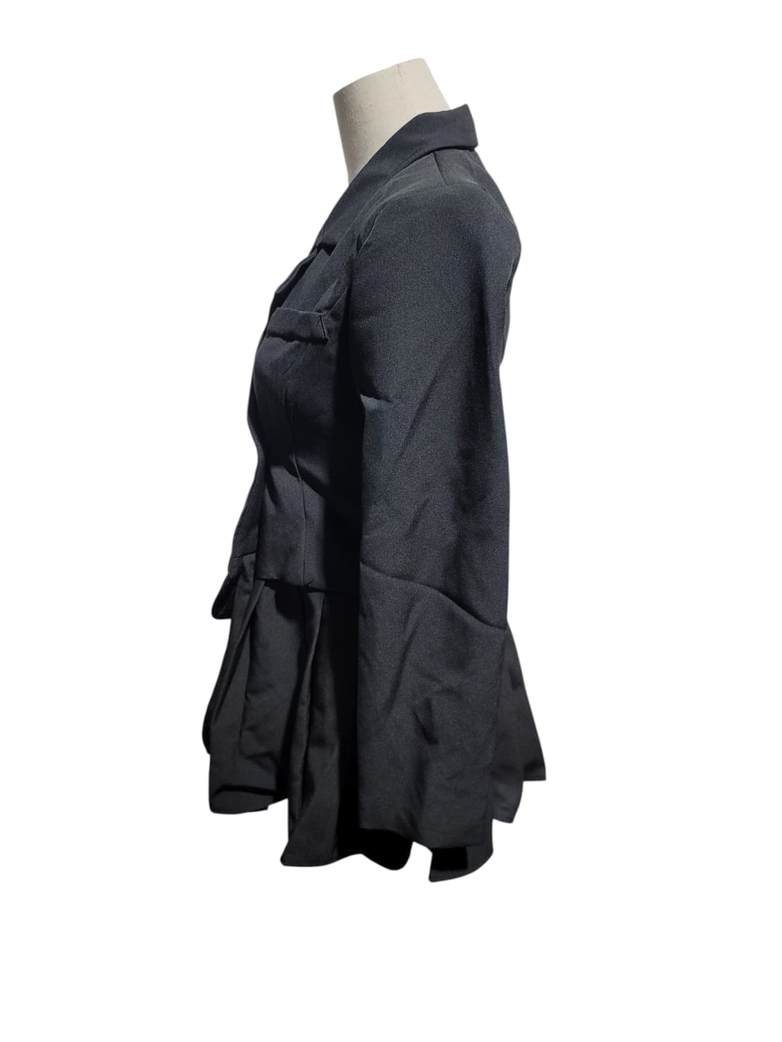 블랙원피스 투피스 오피스룩 하객룩 세미정장 44~55 상품이미지5