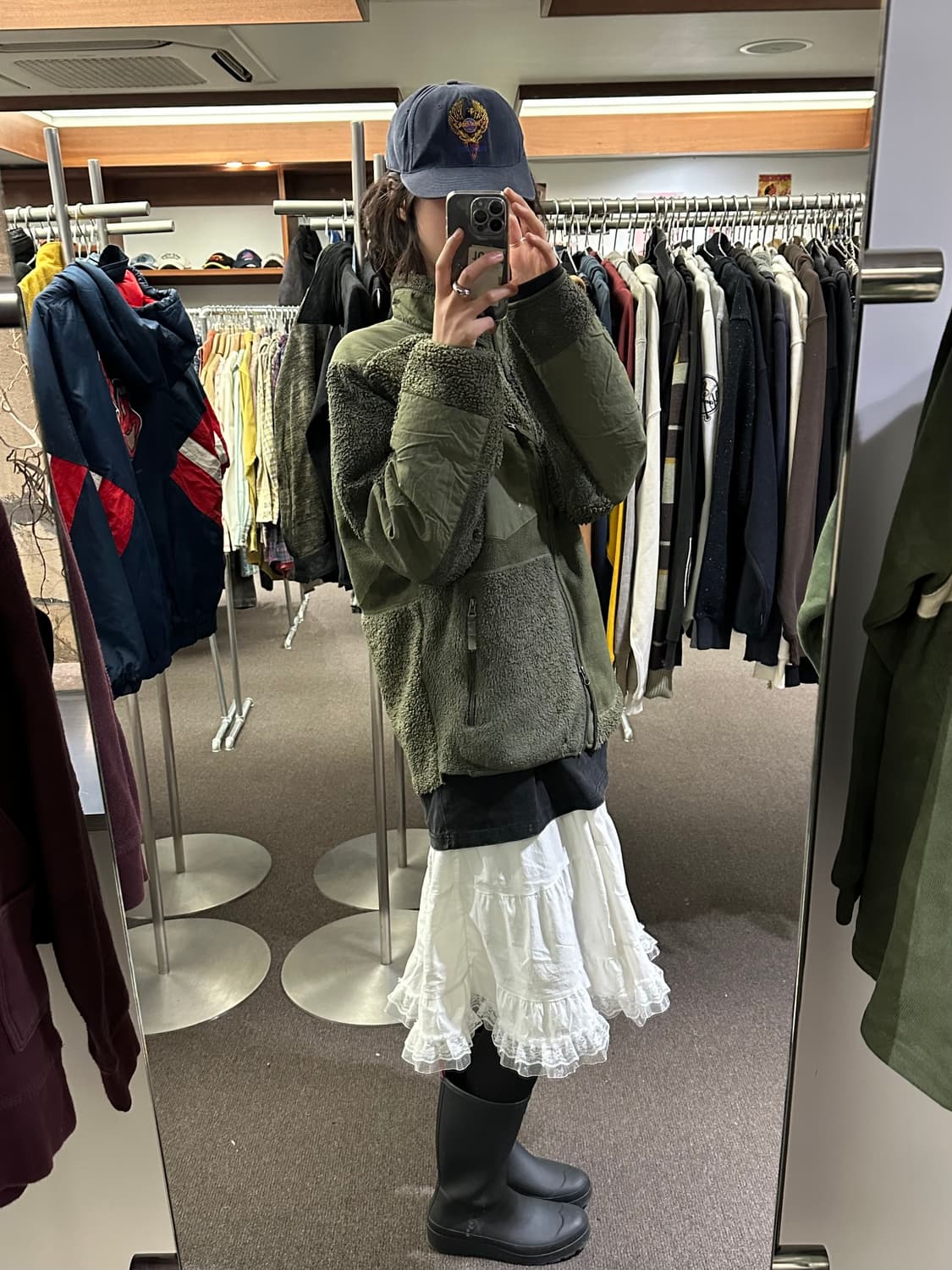 L)유니클로x엔지니어드 가먼츠 플리스 자켓 상품이미지1