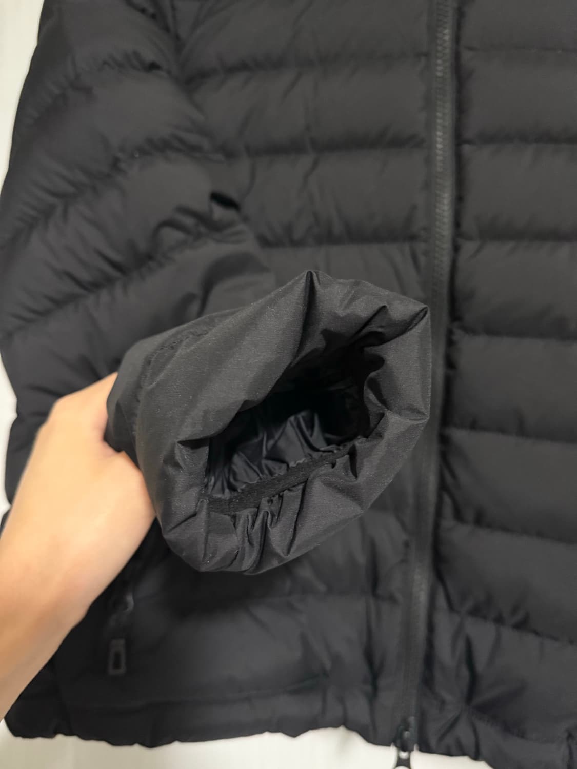 단톤 경량 후드 패딩 여성 a 상품이미지3