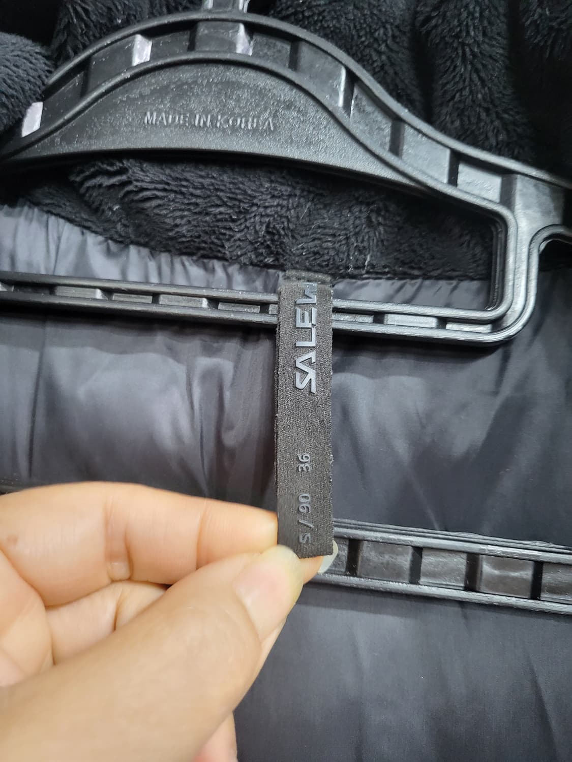 살레와 구스다운 롱패딩 상품이미지8