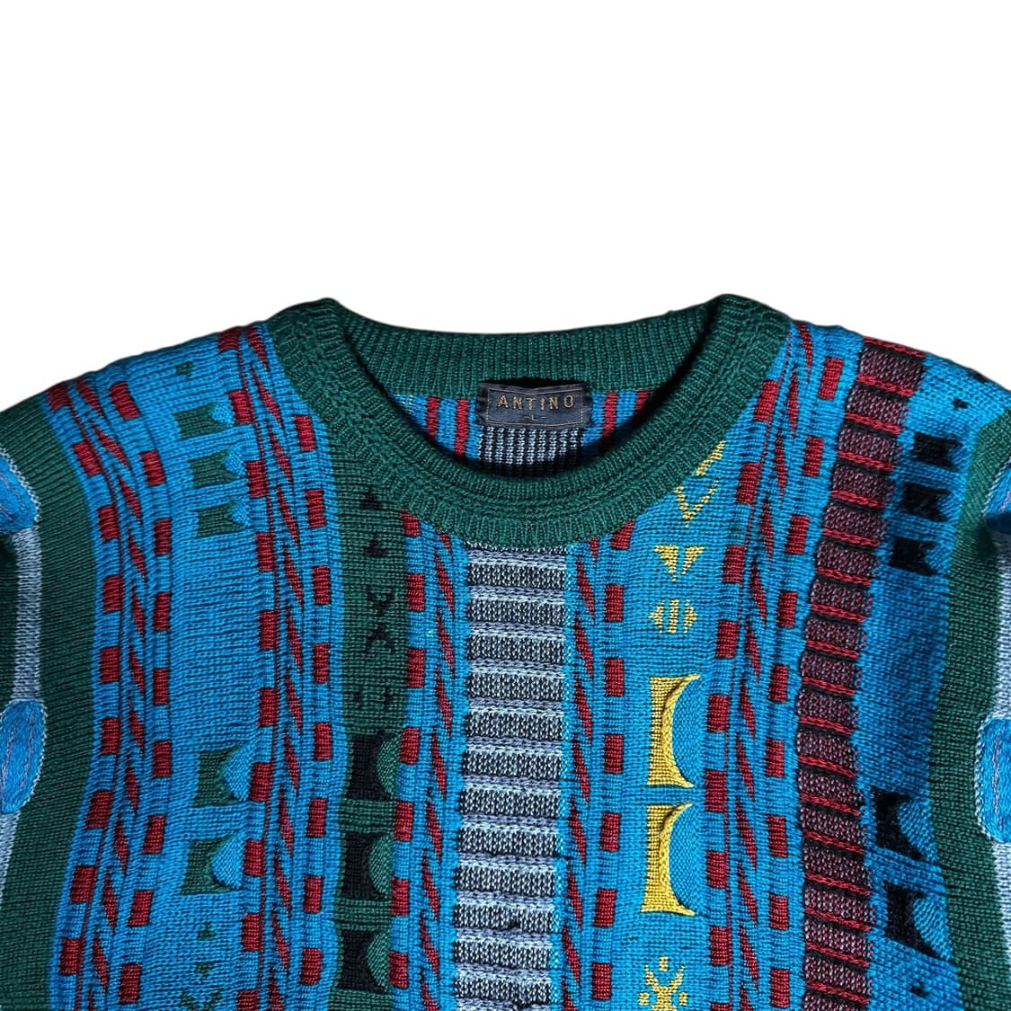 90‘s  ANTINO 케이블 울 니트 상품이미지3