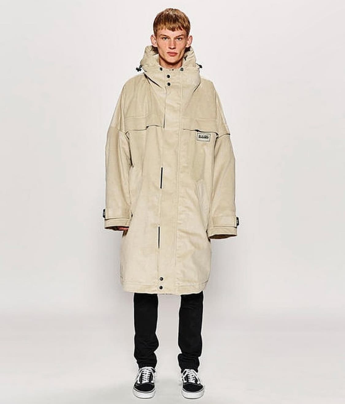 나파 마틴 로즈 코듀로이 롱 코트 옐로우 상품이미지2