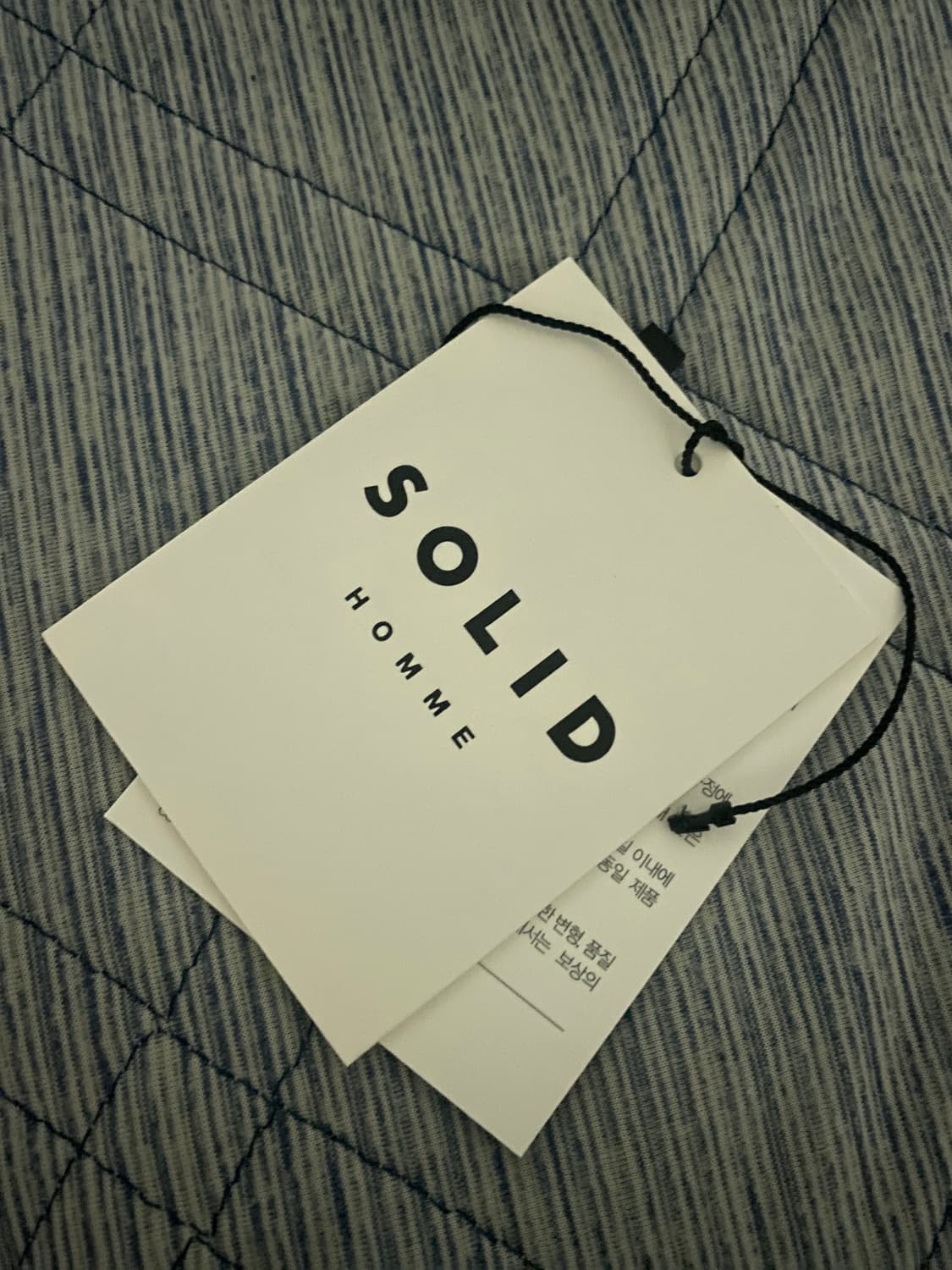 솔리드옴므 23FW 하프집업 니트 그레이 48 상품이미지8