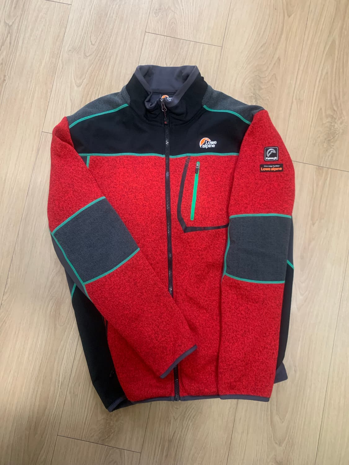 로우알파인 니트후리스 xl 판매합니다 상품이미지3