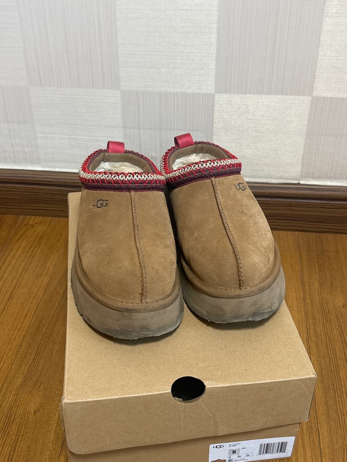 어그 타즈 슬리퍼 체스넛 상품이미지4