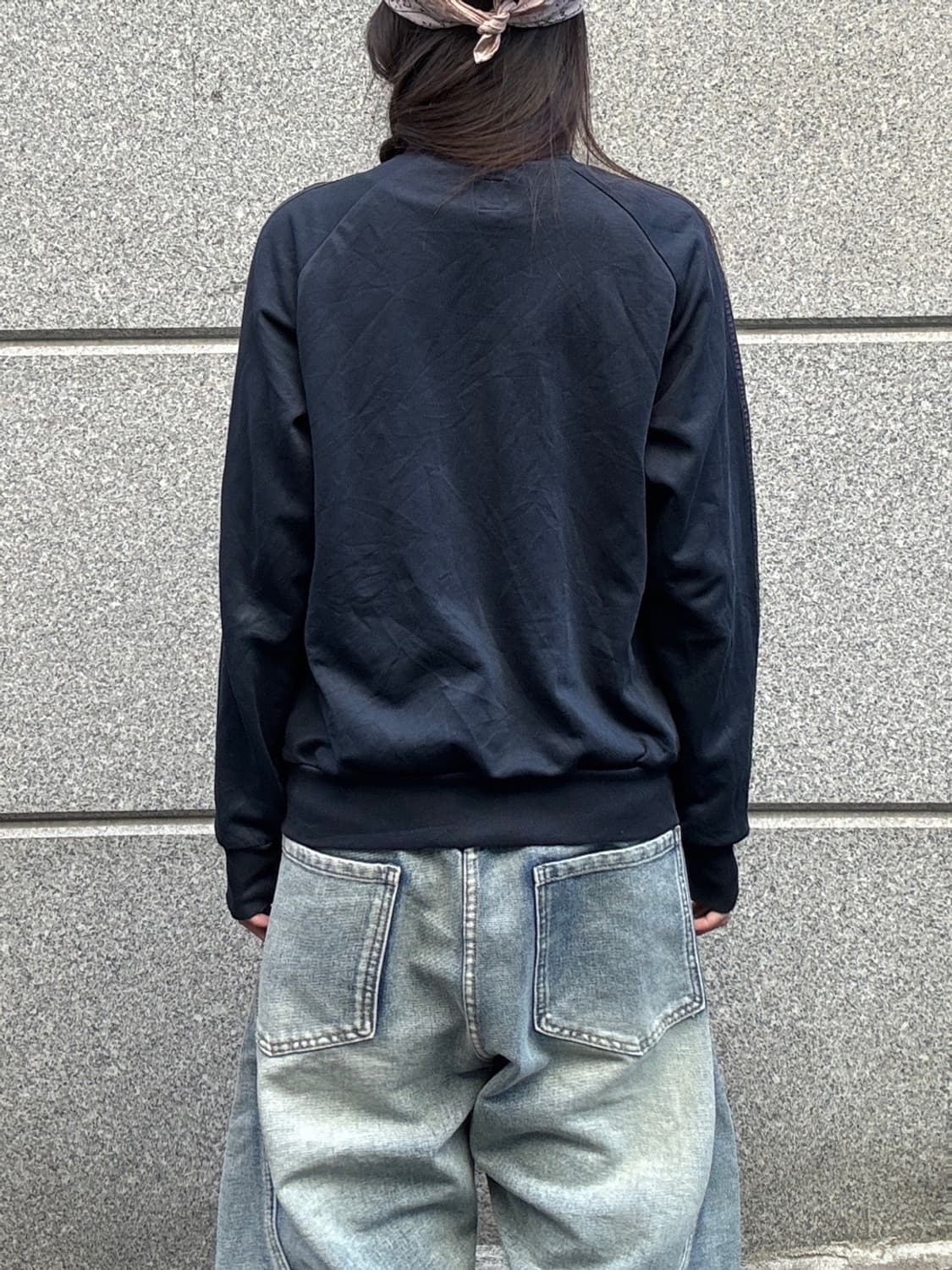 90s 올드스쿨 ADIDAS 믹스드 트랙 자켓 상품이미지4