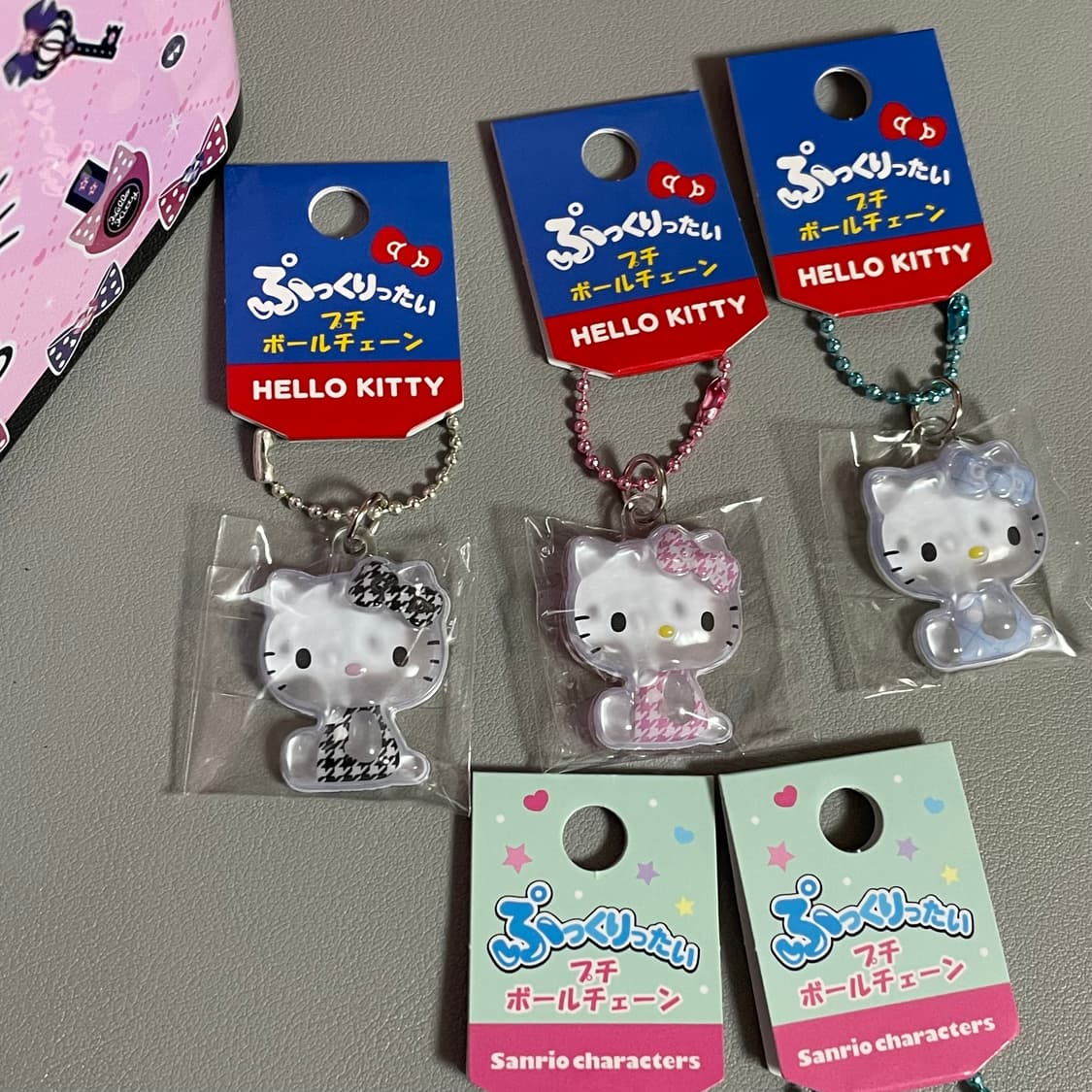 헬로키티 페클 우사하나 봉봉드롭 키링 상품이미지2