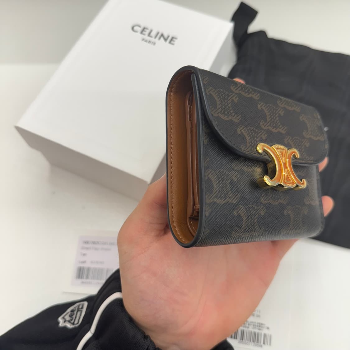 [풀박스] 셀린느 트리오페 반지갑 탄 상품이미지8