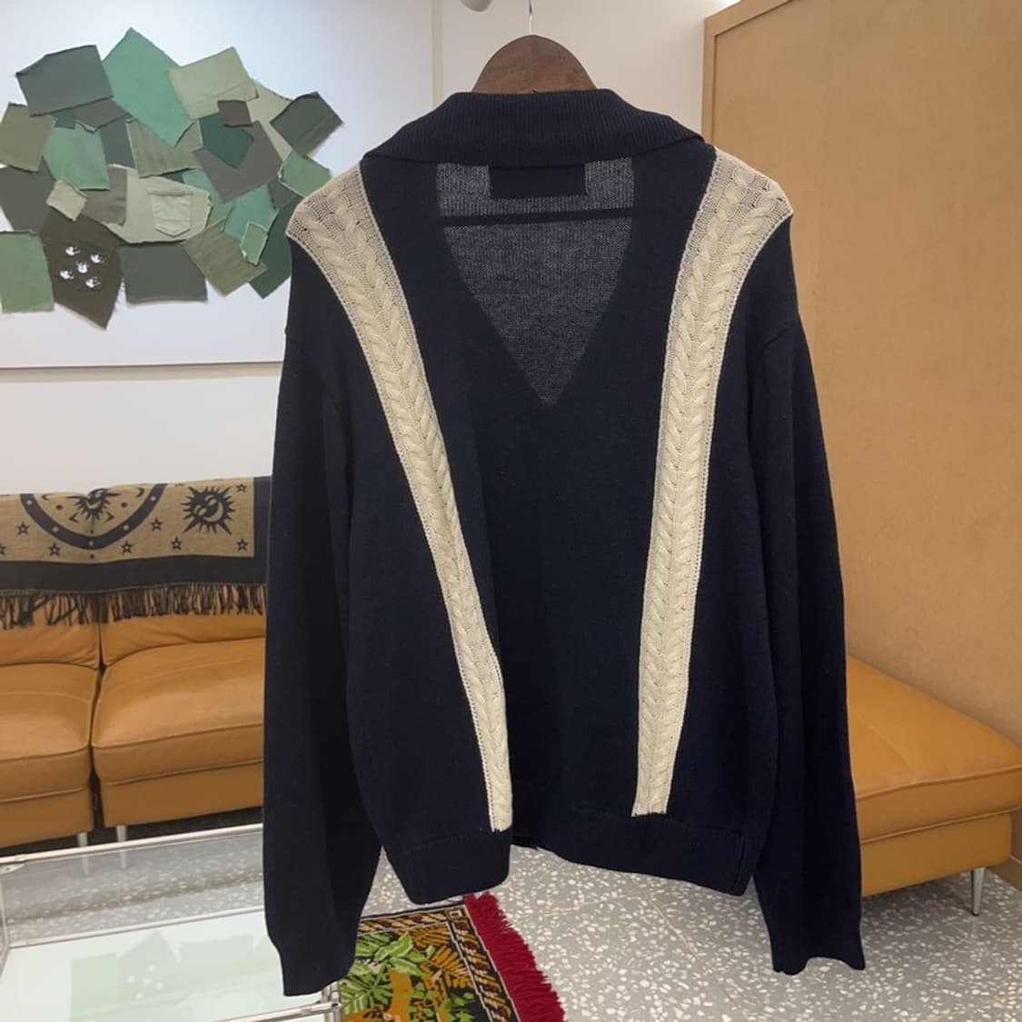 세터 파로 블렌드 캐시미어 울 니트 가디건 105 C06281 상품이미지2