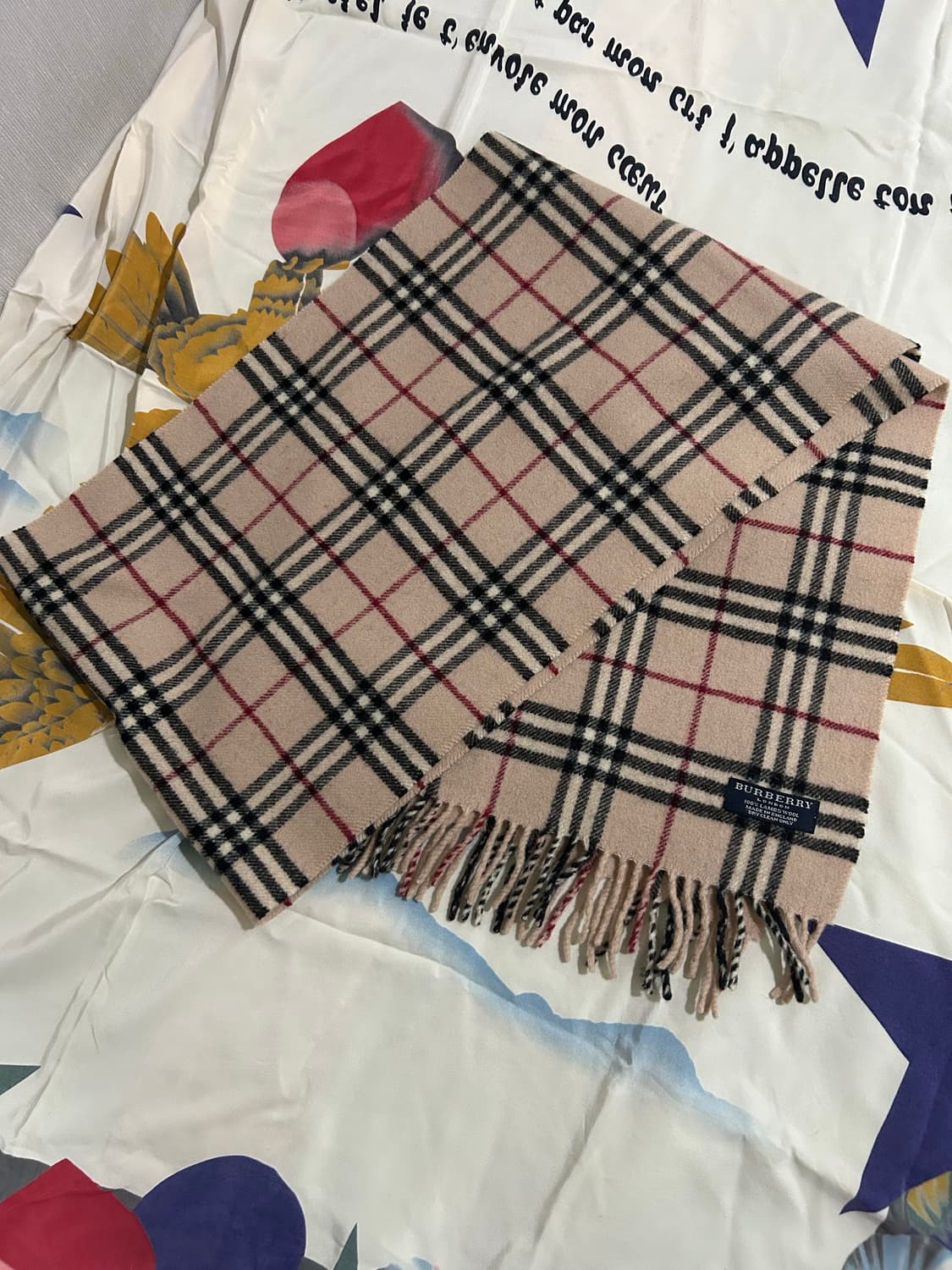 버버리 램스울 노바체크 머플러 상품이미지1