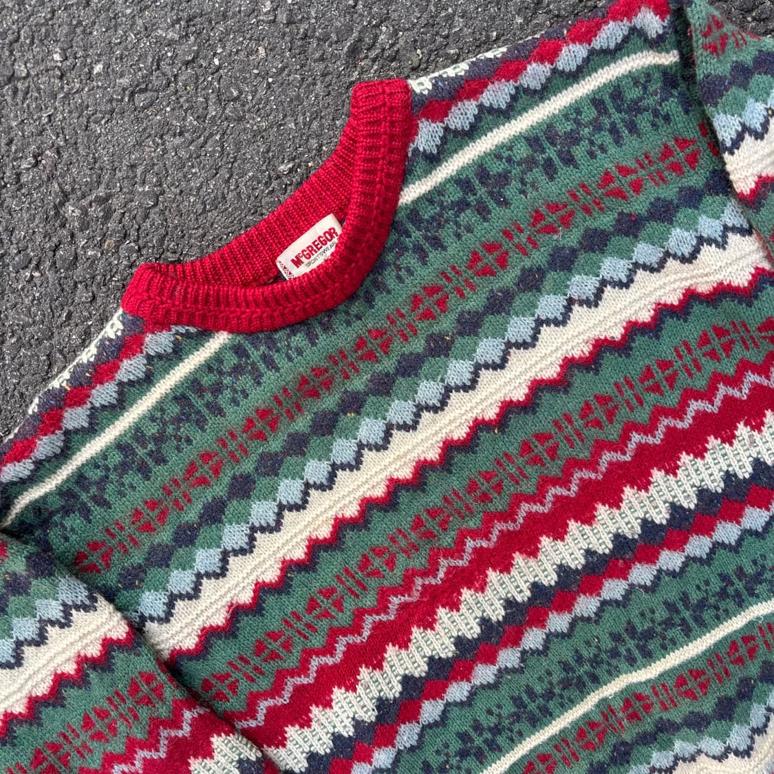빈티지 맥그리거 울 스웨터 상품이미지4