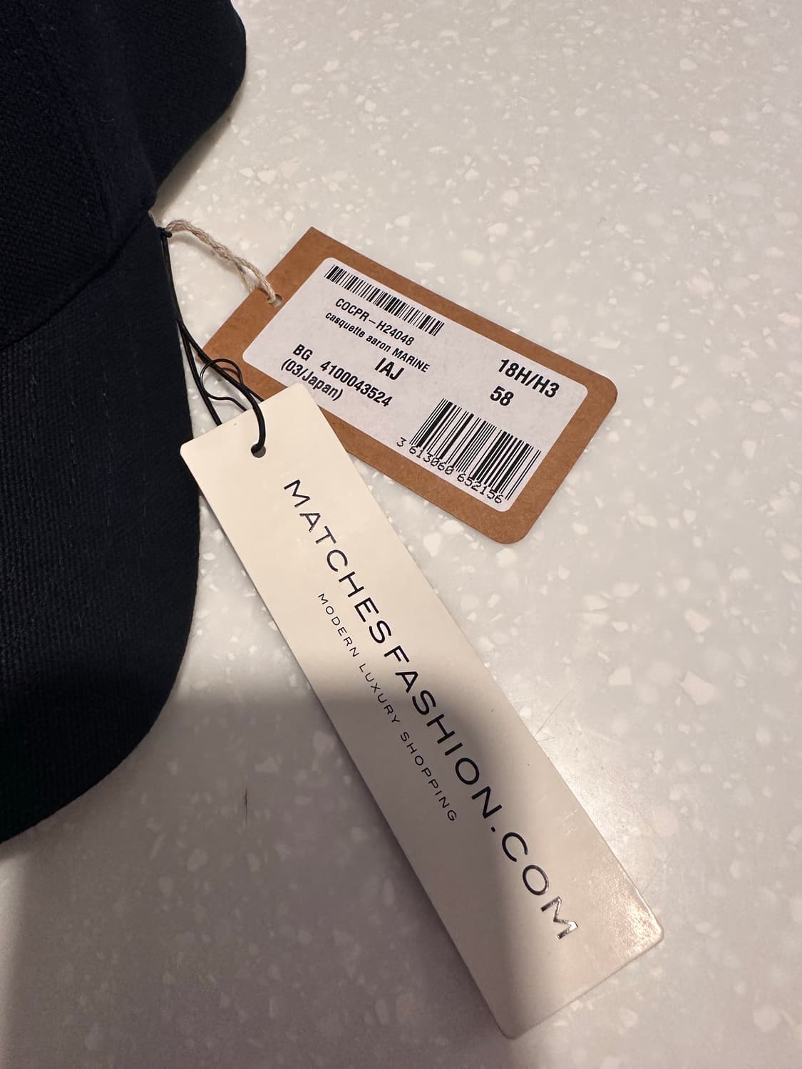 A.P.C 볼캡 새상품 58사이즈 블랙 상품이미지2