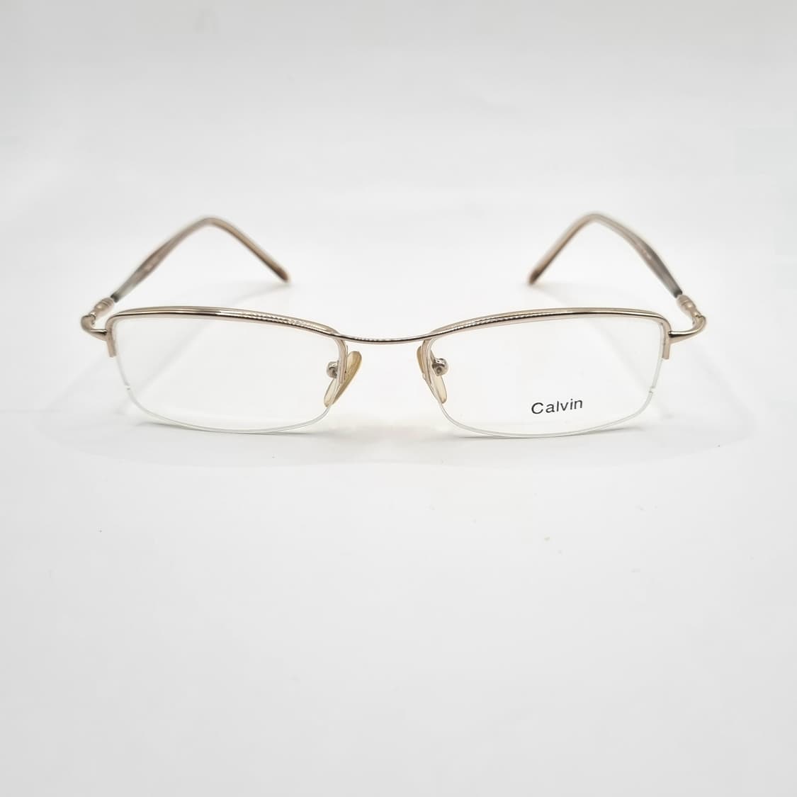 데드스탁 반무테 골드사각 포인트안경 357 상품이미지2