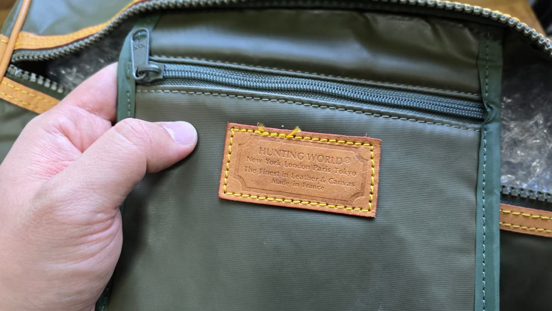 헌팅 월드 트레블백 핸드백 보스턴백 Made In France 🇫🇷  상품이미지7