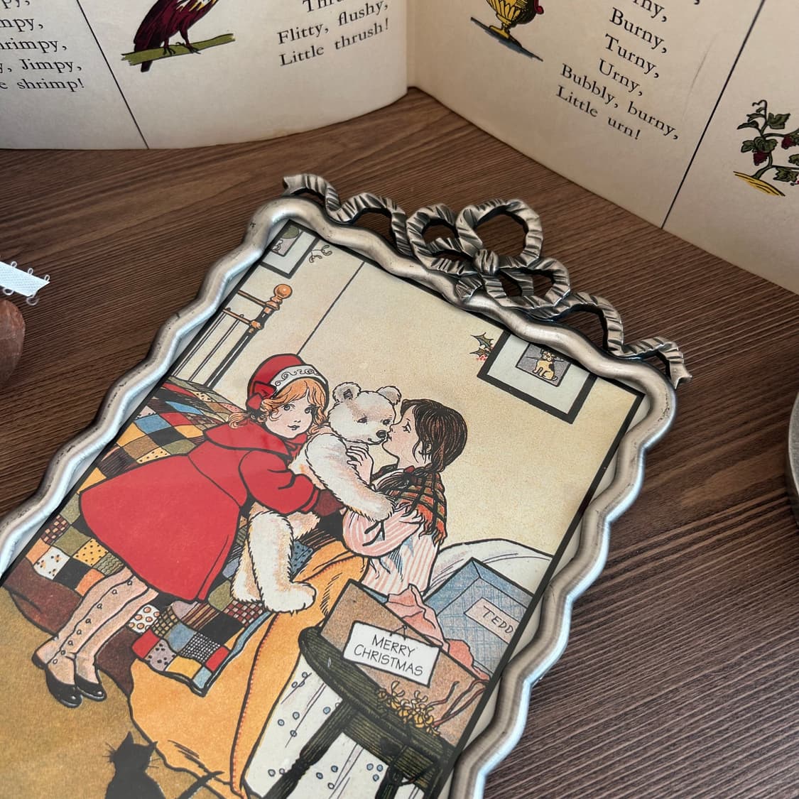 빈티지 퓨터 액자 프레임  상품이미지10