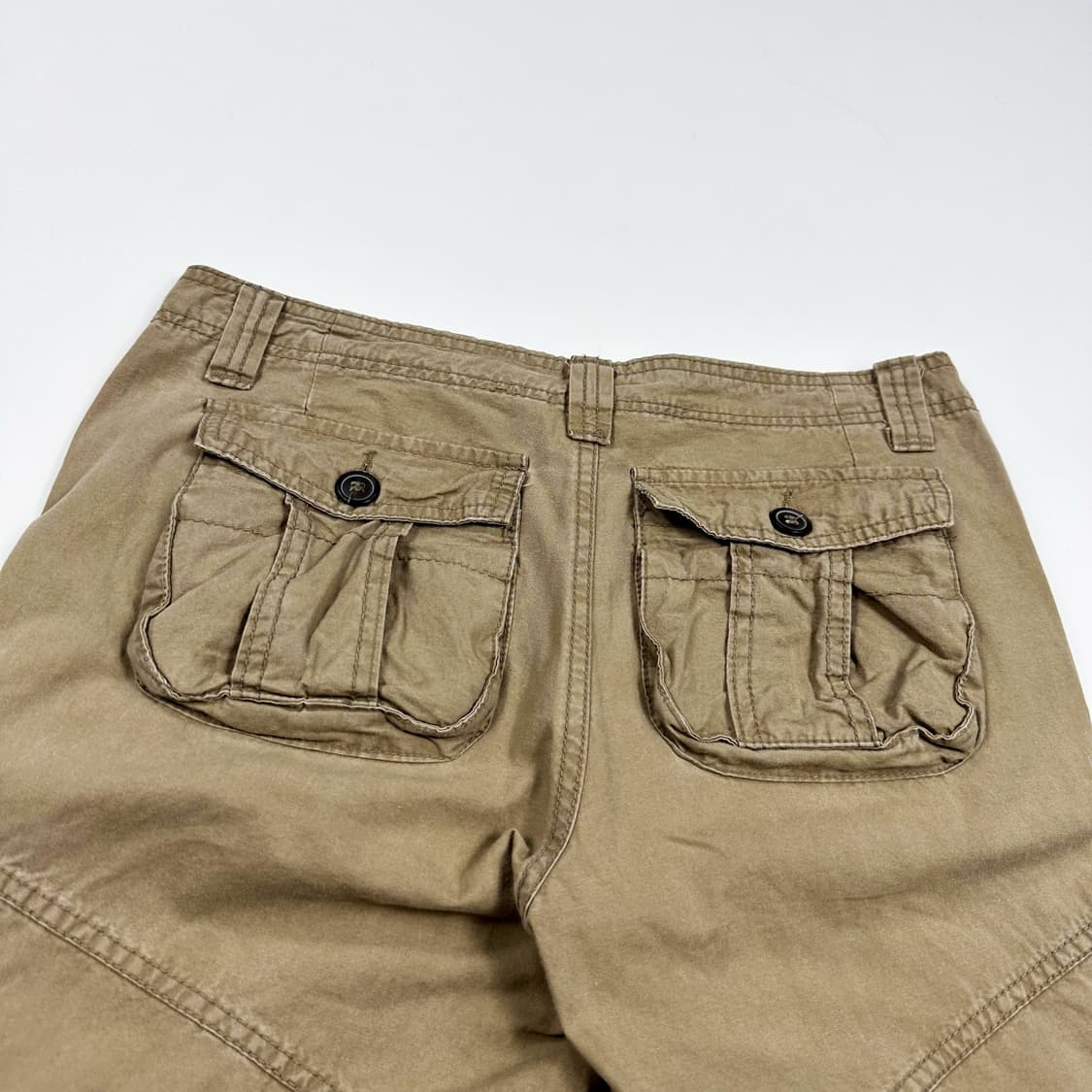 VTG 빈티지 베이지 와이드 카고팬츠 (28인치 여성추천) 상품이미지5