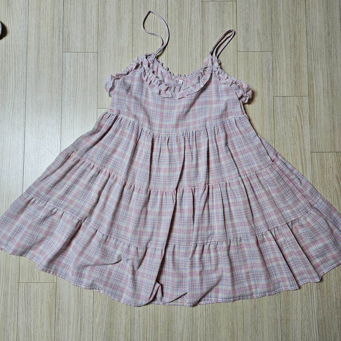 빈티지 모리룩 나시원피스 상품이미지1