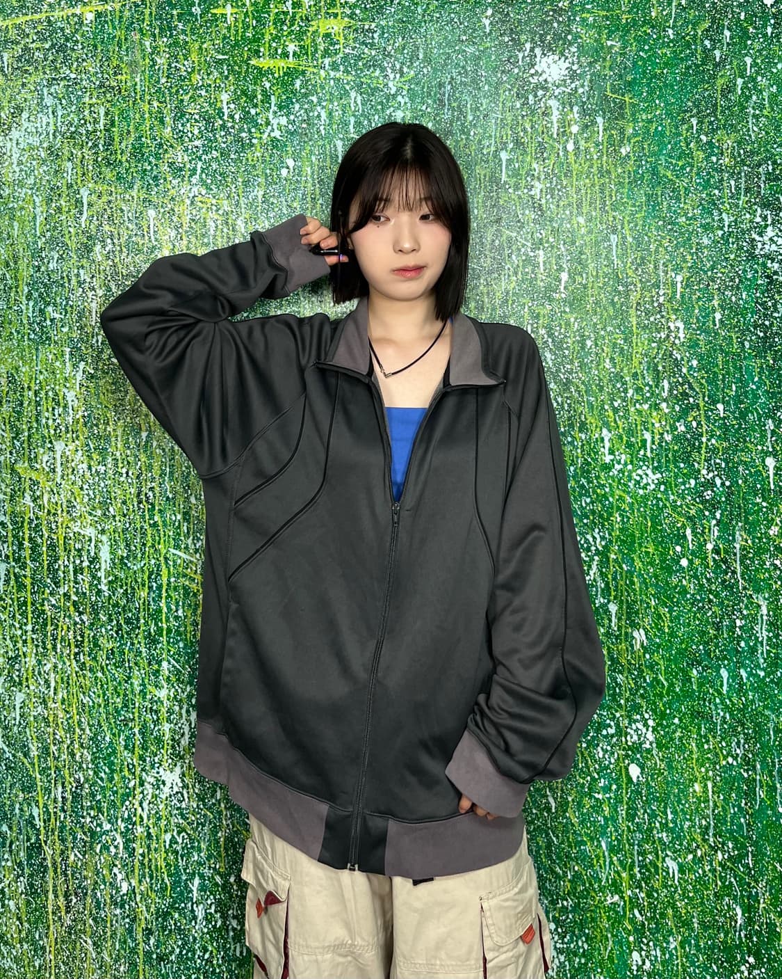 나이키 그레이 져지 L 상품이미지1