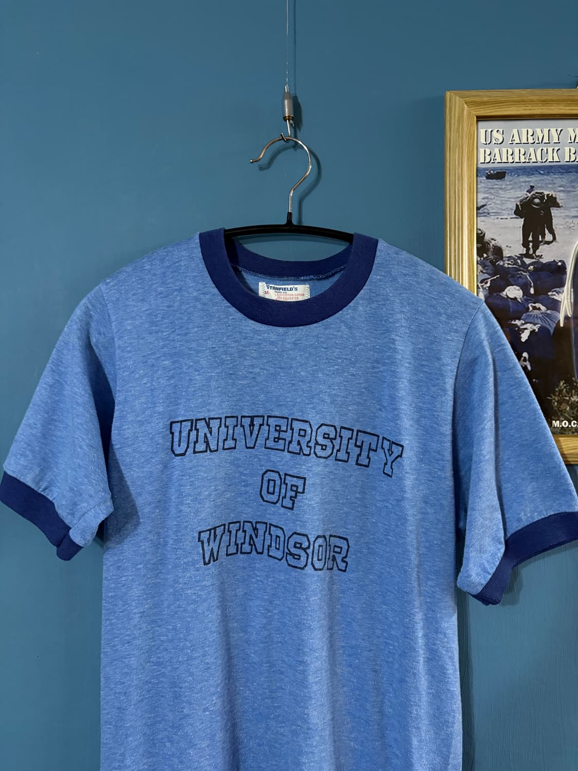 80‘s Stanfield's Ringer Tee. 상품이미지2