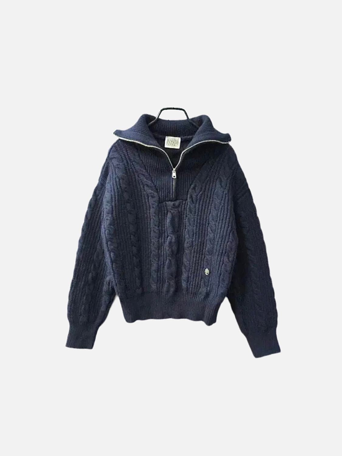 마리떼 프랑소와저버 꽈배기 반집업 니트 상품이미지1