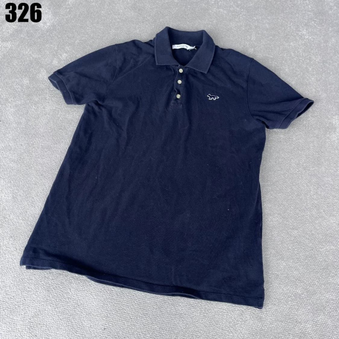 메종키츠네 네이비 반팔  상품이미지1