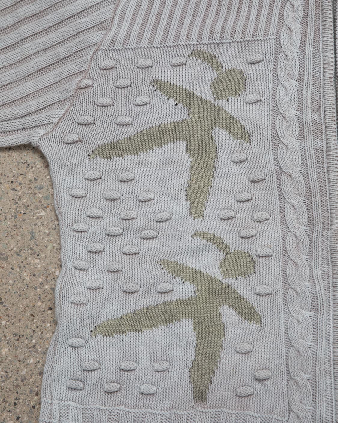 Hai sporting gear knit zip up cardigan 상품이미지4