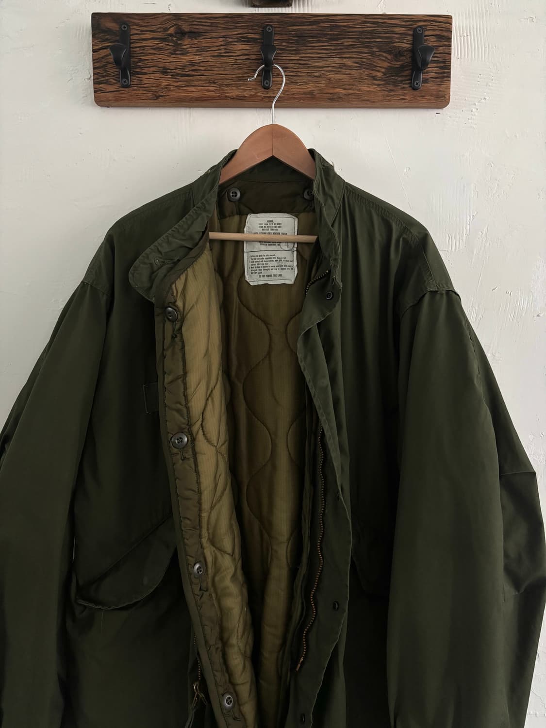 M-1965 오리지널 밀리터리 피쉬테일 파카  상품이미지7
