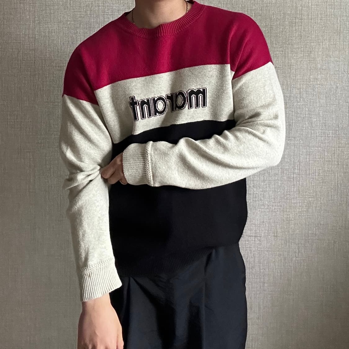 Isabel Marant 이자벨 마랑 컬러블록 니트 상품이미지1