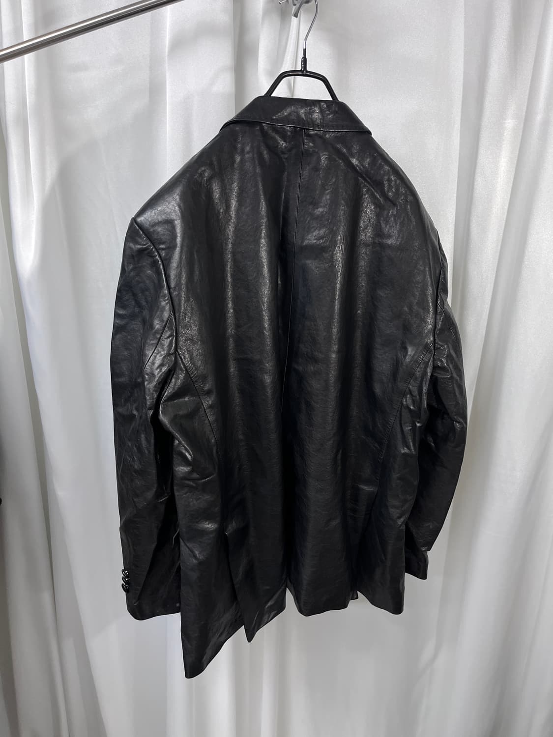 GIORGIO ARMANI leather car coat  상품이미지3