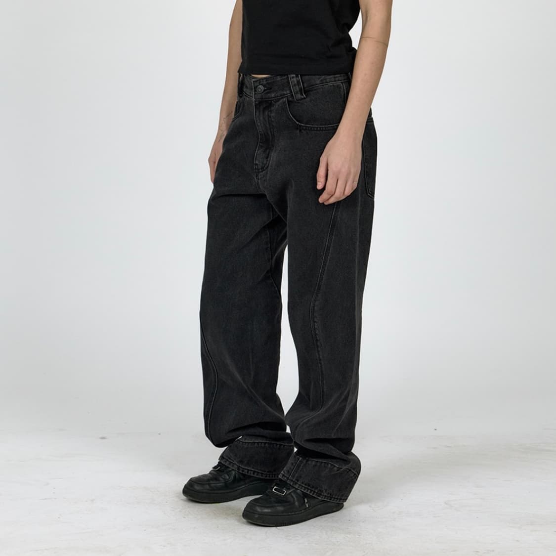 Mpa drift denim pants 플라스틱프로덕트 드리프트 데님팬츠 상품이미지5