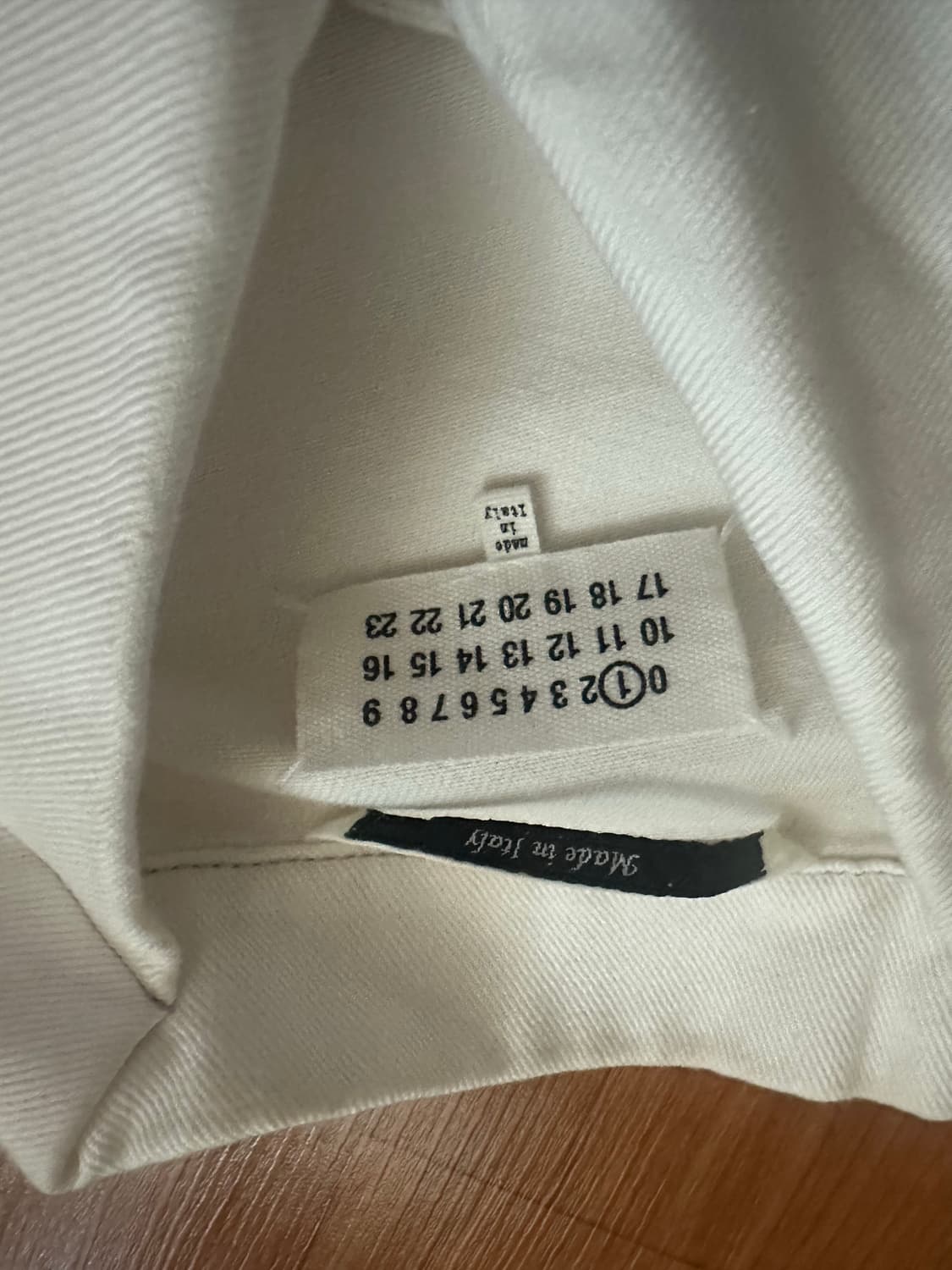마르지엘라 아웃라인 데님자켓 상품이미지3