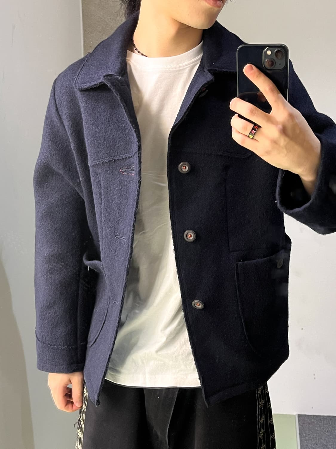 45RPM 울 버튼 자켓 상품이미지3