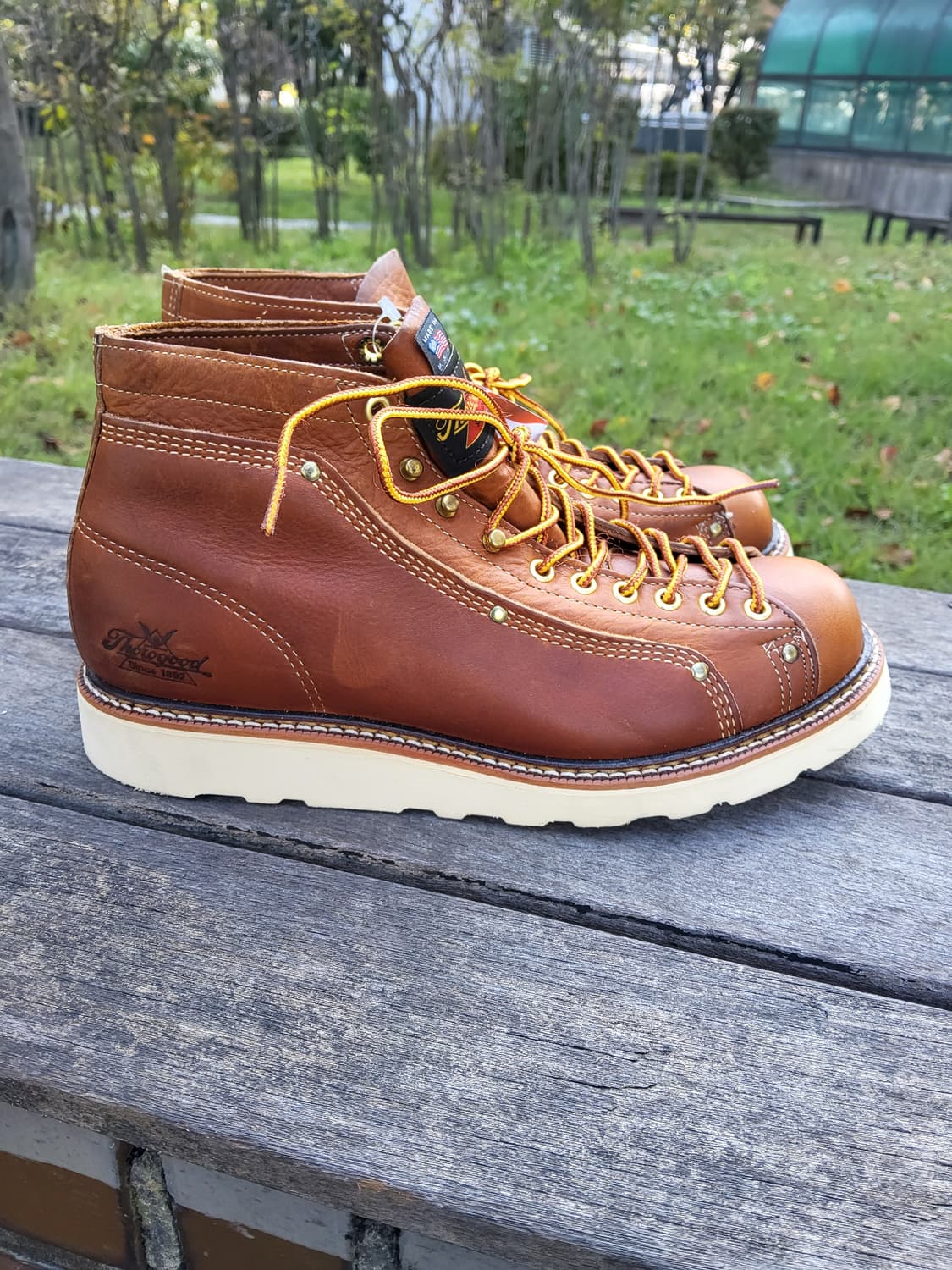 쏘로굿 몽키부츠 신품 265~270 US8.5EE 브라순 상품이미지3