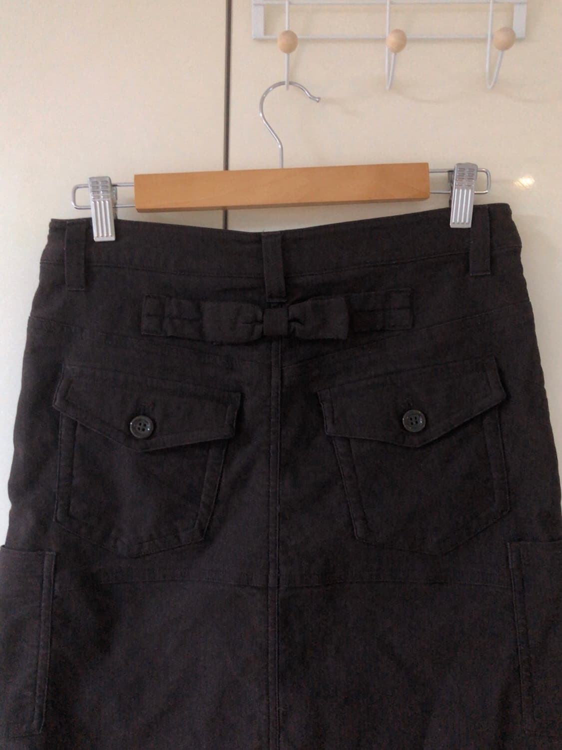 빈티지 브라운 카고 스커트 상품이미지6