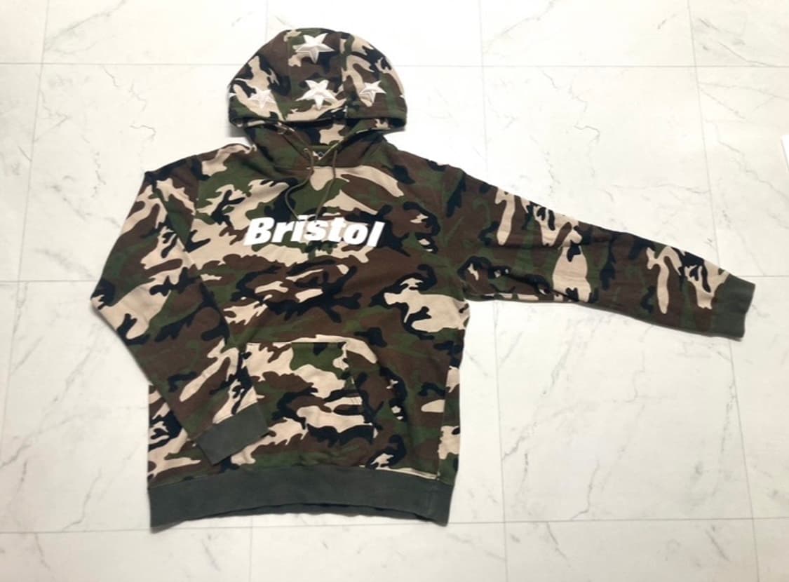 FCRB FC레알 브리스톨 16AW 카모 후드 105-110 XL 상품이미지4