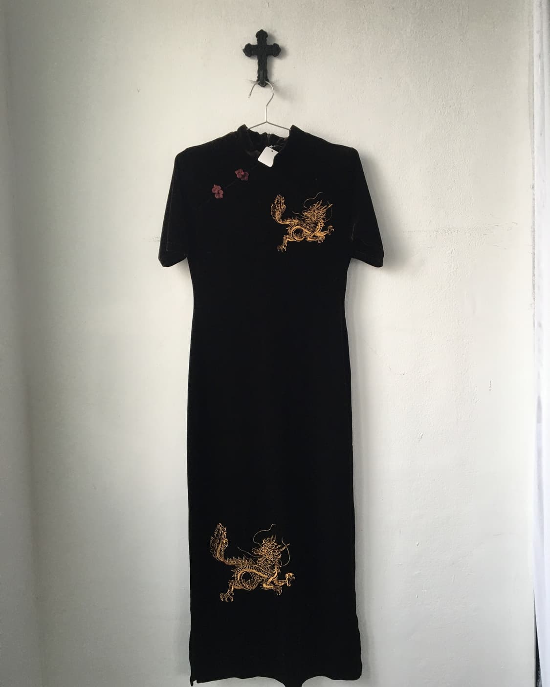 Oriental mood velvet qipao 상품이미지2