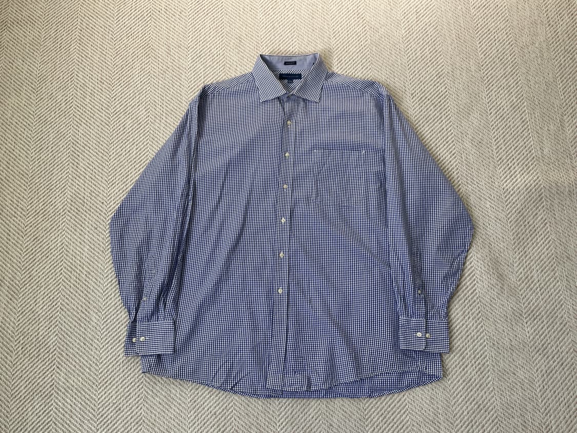 타미힐피거 블루 체크 셔츠  J03541 상품이미지1