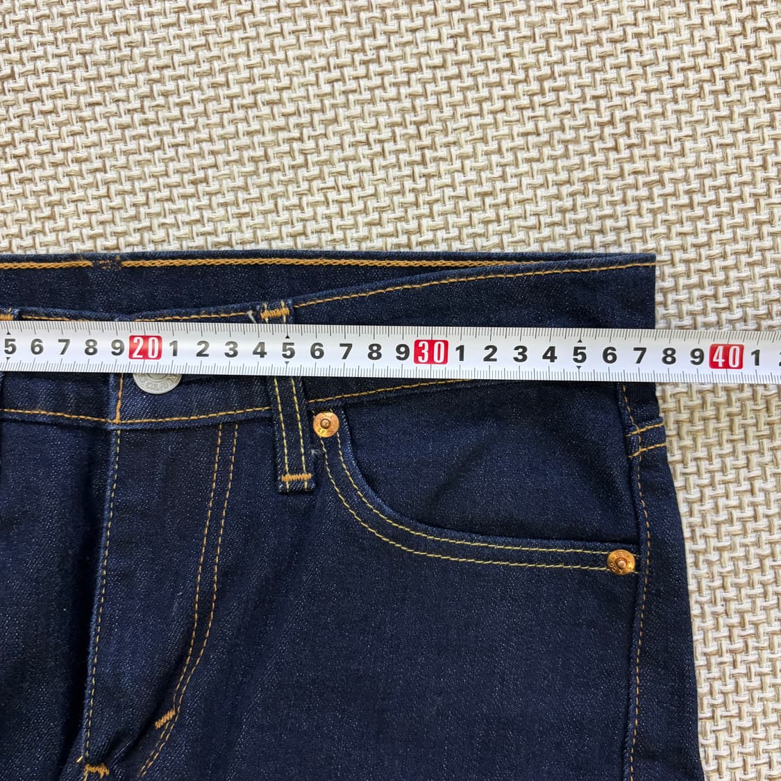 W28L32 리바이스 510 진청 바지 0611D1 상품이미지7