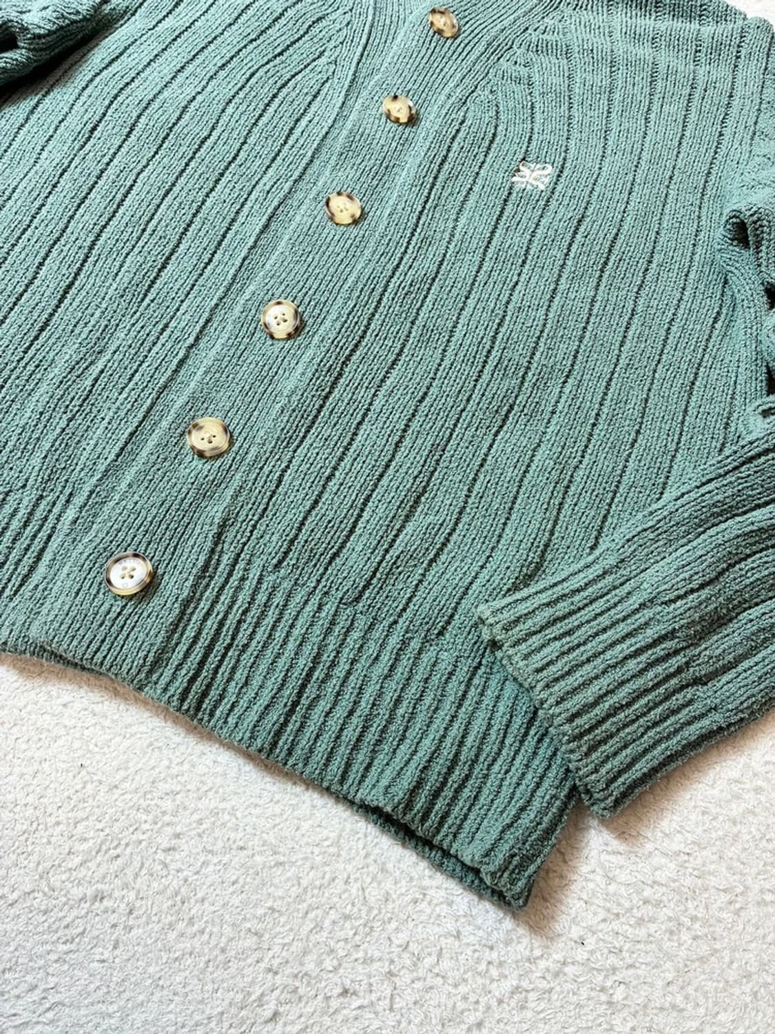 세터 SATUR 파로 오버 사이즈 케이블 가디건 PN6849 상품이미지4