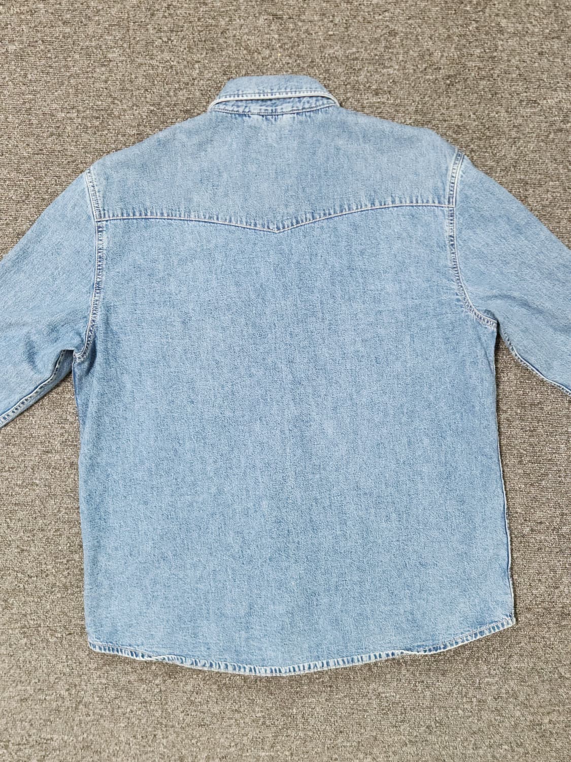 자라 웨스턴 데님 셔츠 상품이미지4