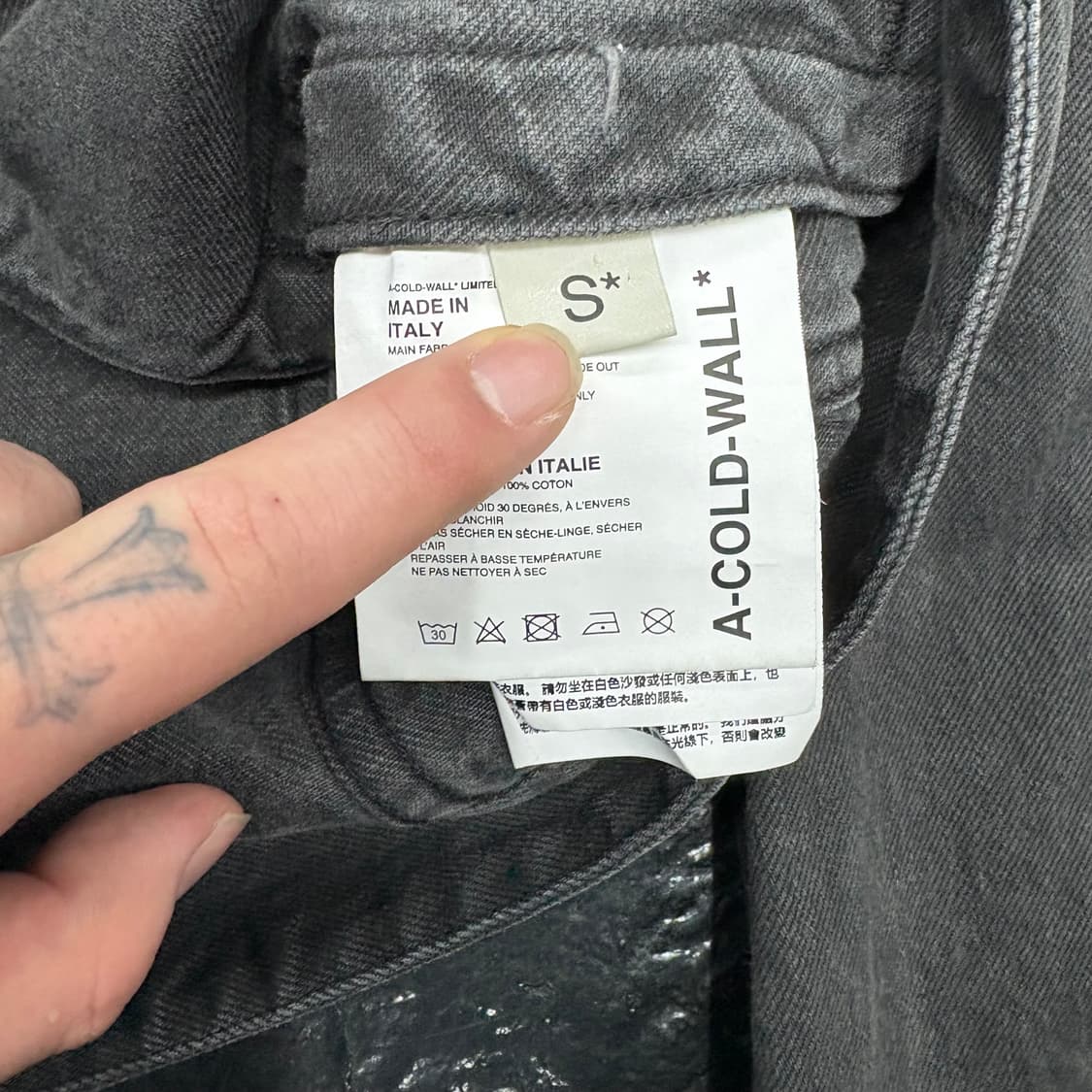 (95)어콜드월데님트러커자켓 상품이미지5